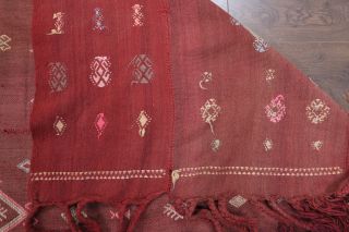 5x14 Red Vintage Wide Runner Rug - Thumbnail