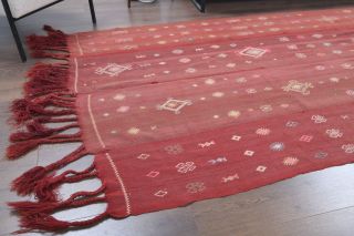 5x14 Red Vintage Wide Runner Rug - Thumbnail