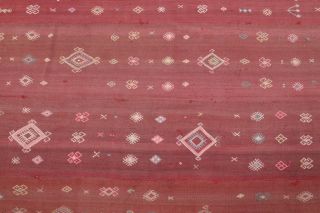 5x14 Red Vintage Wide Runner Rug - Thumbnail