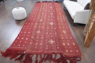 5x14 Red Vintage Wide Runner Rug - Thumbnail