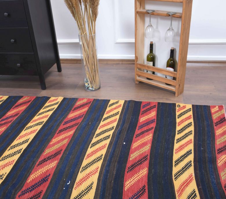 5x15 Wool Vintage Runner Rug