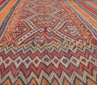 5x6 Vintage Kilim Rug - Thumbnail