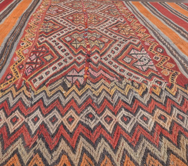 5x6 Vintage Kilim Rug