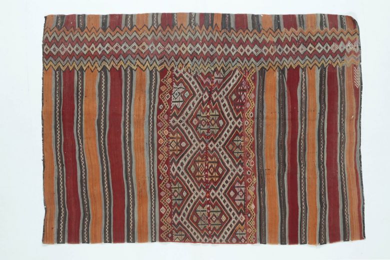 5x6 Vintage Kilim Rug