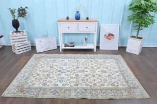 5x7 Handmade Vintage Area Rug - Thumbnail