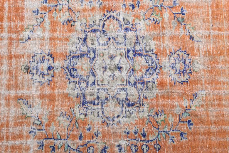 5x8 Handmade Vintage Area Rug