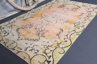 5x8 Handmade Vintage Area Rug - Thumbnail