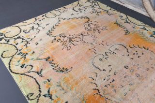 5x8 Handmade Vintage Area Rug - Thumbnail