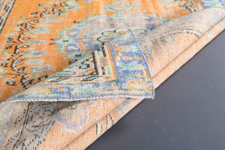 5x8 Handmade Vintage Area Rug - Thumbnail