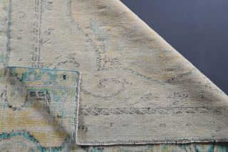 5x8 Handmade Antique Area Rug - Thumbnail