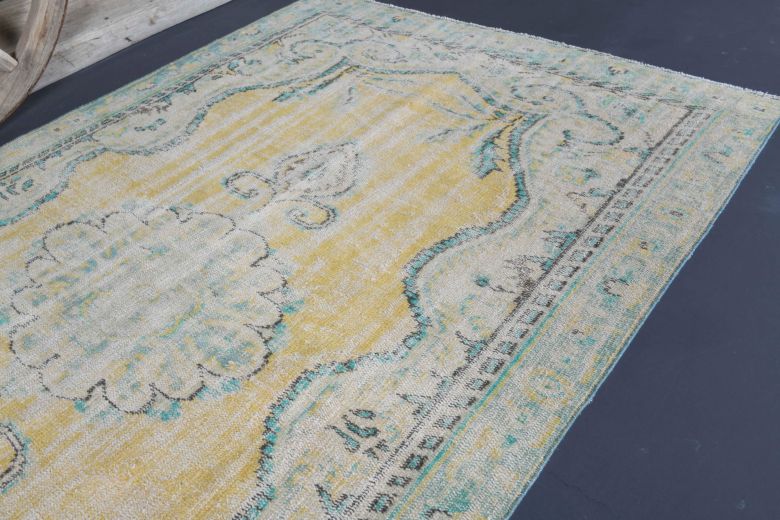 5x8 Handmade Antique Area Rug