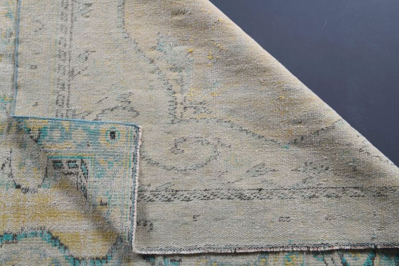 5x8 Handmade Antique Area Anatolian Rug