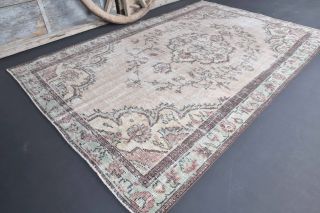 Vintage Multicolor Area Anatolian Rug - Thumbnail