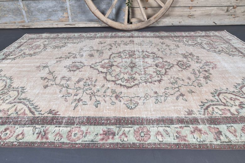 Vintage Multicolor Area Anatolian Rug