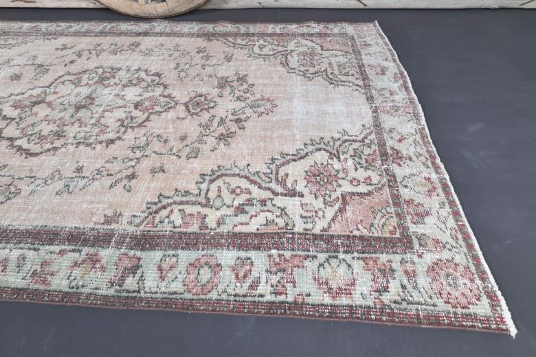 Vintage Multicolor Area Anatolian Rug