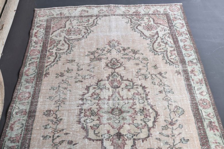 Vintage Multicolor Area Anatolian Rug