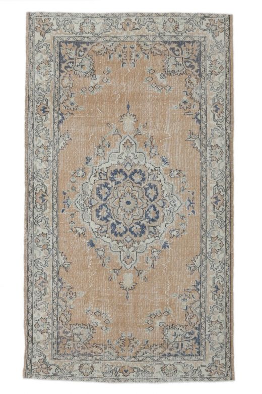 5x8 Vintage Handmade Oriental Area Rug