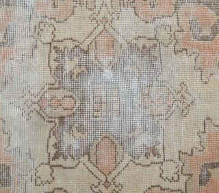 5x8 Vintage Handmade Oriental Distressed Area Rug - Thumbnail