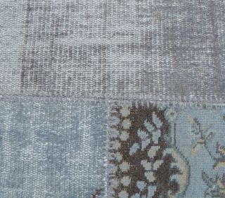 5x8 Vintage Handmade Patchwork Area Rug - Thumbnail