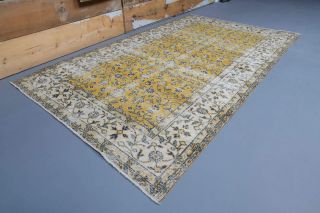 Oushak Vintage Area Rug - Thumbnail