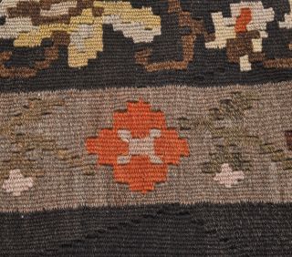 5x8 Vintage Kilim Karabakh Rug - Thumbnail