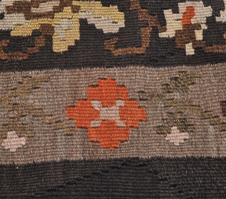 5x8 Vintage Kilim Karabakh Rug