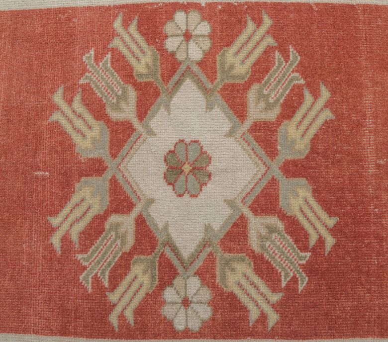 5x8 Vintage Milas Turkish Handmade Area Rug