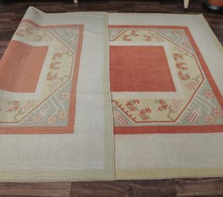 5x8 Vintage Milas Turkish Handmade Area Rug - Thumbnail