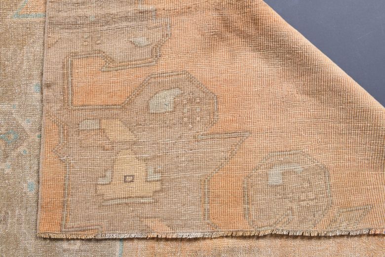 5x9 Handmade Vintage Area Anatolian Rug