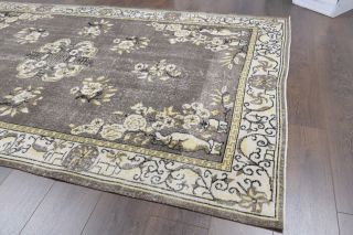 5x9 Handmade Vintage Area Rug - Thumbnail