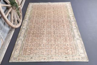 5x9 Semi-Antique Vintage Area Rug - Thumbnail