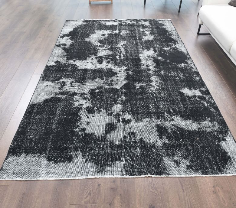 Vintage Black-Large Area Rug