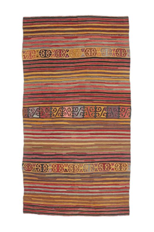 Vintage Karabakh Kilim Area Rug