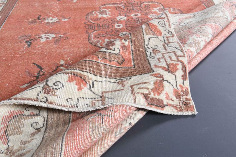 6x10 Handmade Vintage Anatolian Area Rug