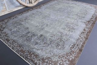 6x10 Handmade Vintage Area Rug - Thumbnail