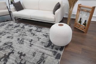 6x10 Handmade Vintage Area Anatolian Rug - Thumbnail