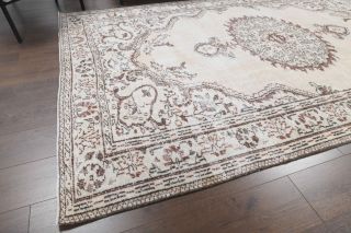 6x10 Handmade Vintage Area Rug - Thumbnail