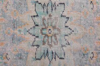 6x10 Handmade Vintage Large Area Rug - Thumbnail