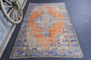 6x10 Handmade Vintage Anatolian Area Rug - Thumbnail