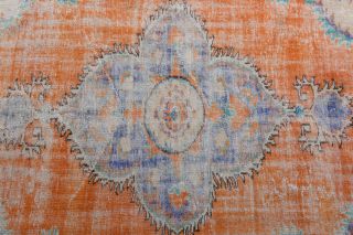 6x10 Handmade Vintage Anatolian Area Rug - Thumbnail