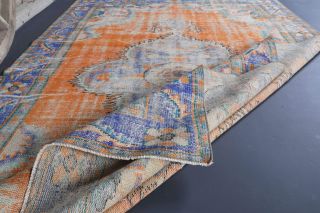 6x10 Handmade Vintage Anatolian Area Rug - Thumbnail