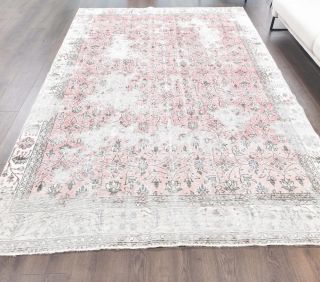 Vintage Pink Large Area Rug - Thumbnail