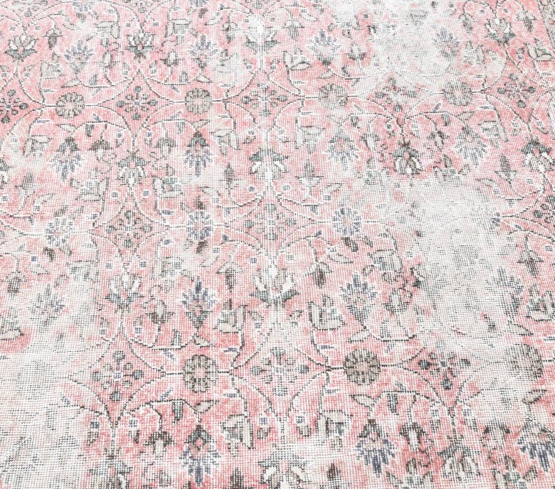 Vintage Pink Large Area Rug