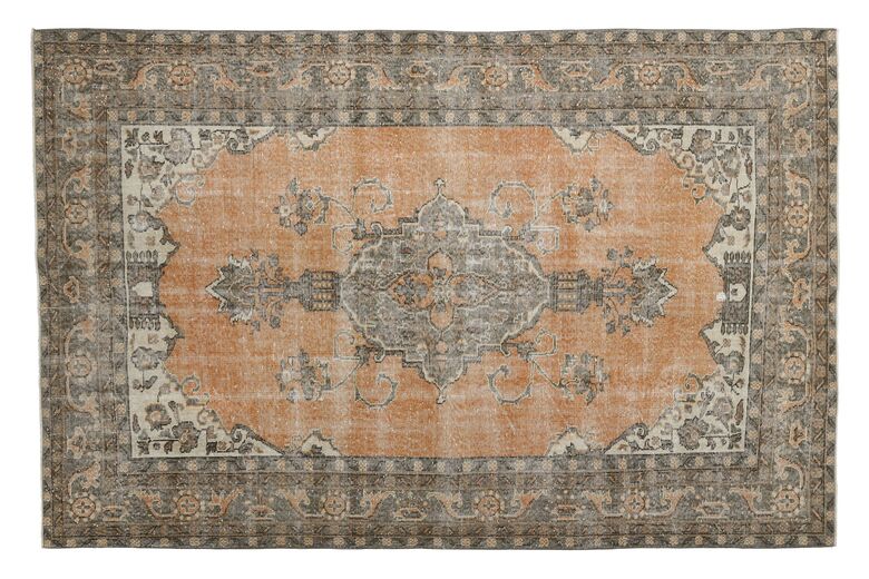Vintage Anatolian Handmade Area Rug