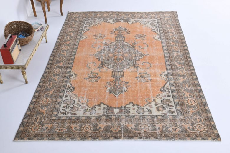 Vintage Anatolian Handmade Area Rug