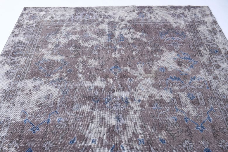 Distressed Vintage Area Rug