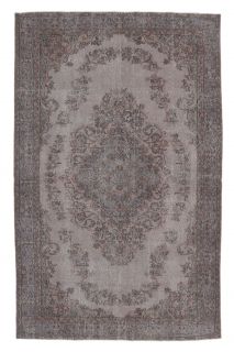 6x10 Vintage Handmade Overdyed Area Rug - Thumbnail