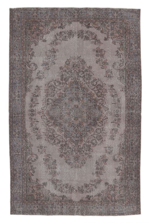 6x10 Vintage Handmade Overdyed Area Rug