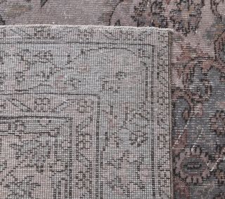 6x10 Vintage Handmade Overdyed Area Rug - Thumbnail