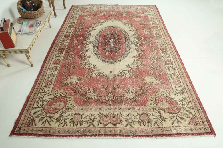 Vintage Large Area Rug